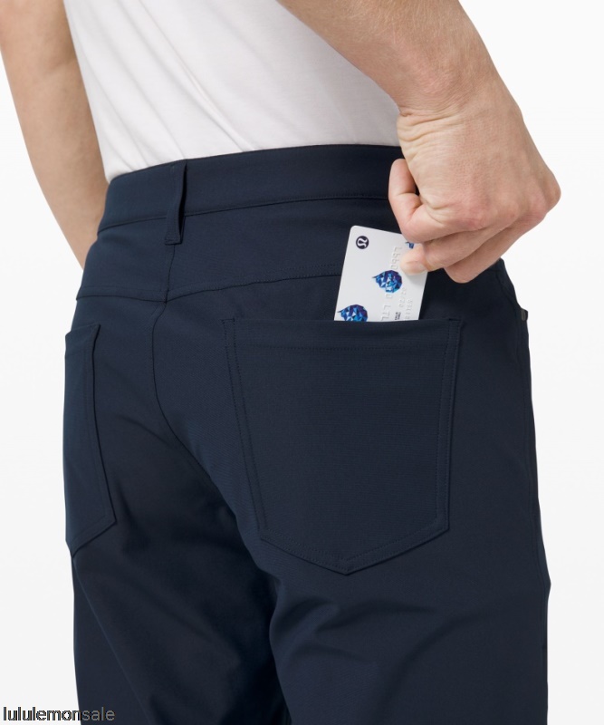Lululemon Deutschland DELULU1080 | Abc Classic-fit Hose 34 Warpstreme True Navy